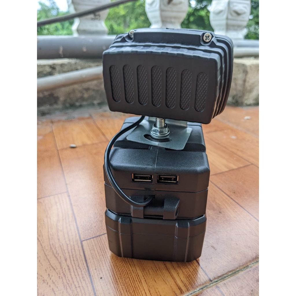 Đèn Pin Led, Đèn Pha Led , sạc usb Dùng Pin DCA Dongcheng 20V