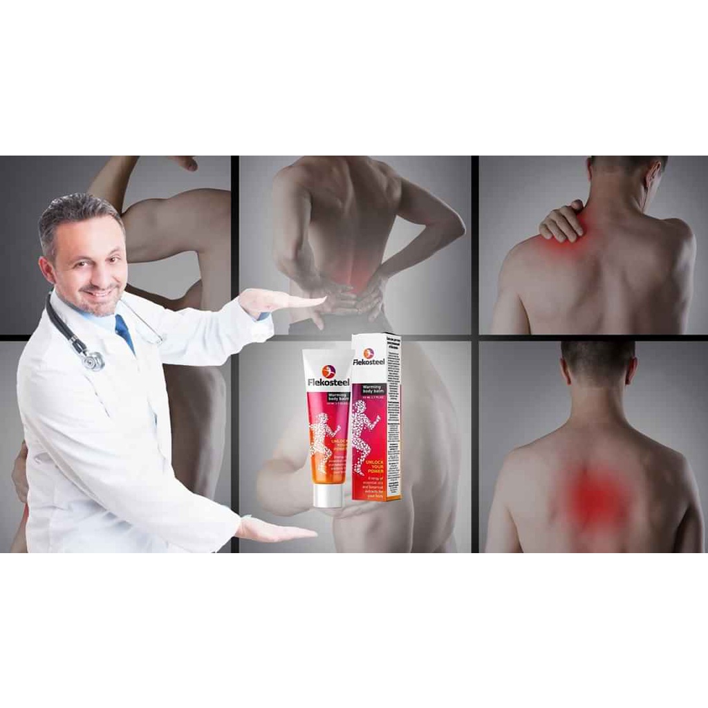 Kem Khớp Flekosstell Nga, Kem bôi xương khớp, Kem xoa bóp giảm đau cơ xương Nga