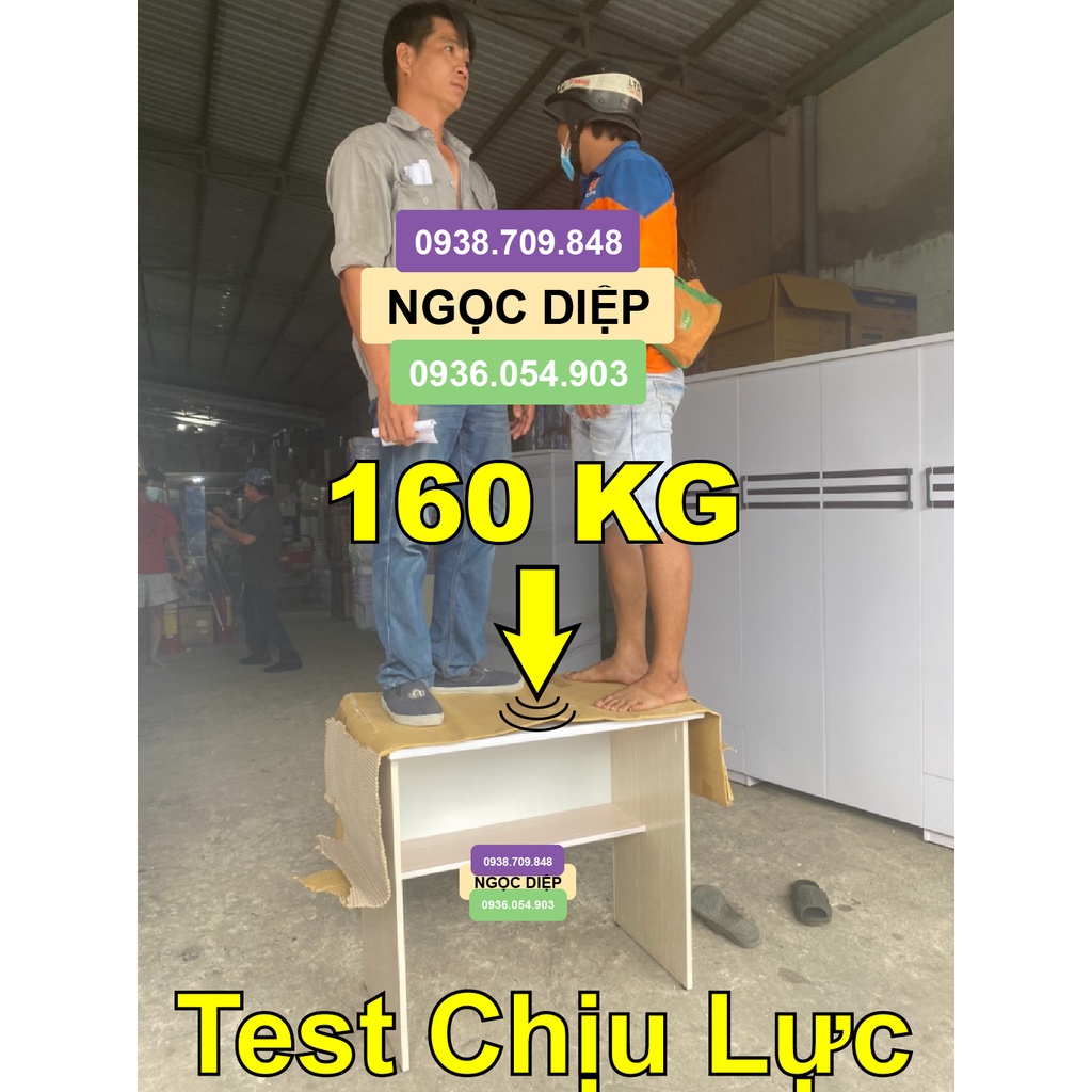 Bàn học Bàn làm việc bàn vi tính NGỌC DIỆP- NHỰA GIẢ GỖ CAO CẤP - Dành cho Học Sinh, Sinh Viên, Người đi làm BM01