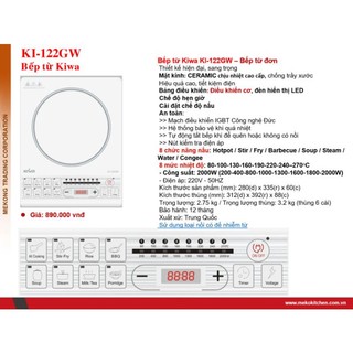 Bếp từ đơn KI-122GB