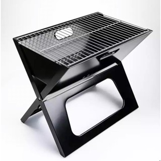 Bếp nướng than hoa cao cấp, chất liệu thép sơn tĩnh điện, Bếp nướng BBQ ngoài trời gấp gọn, dễ làm sạch, siêu bền, gọn