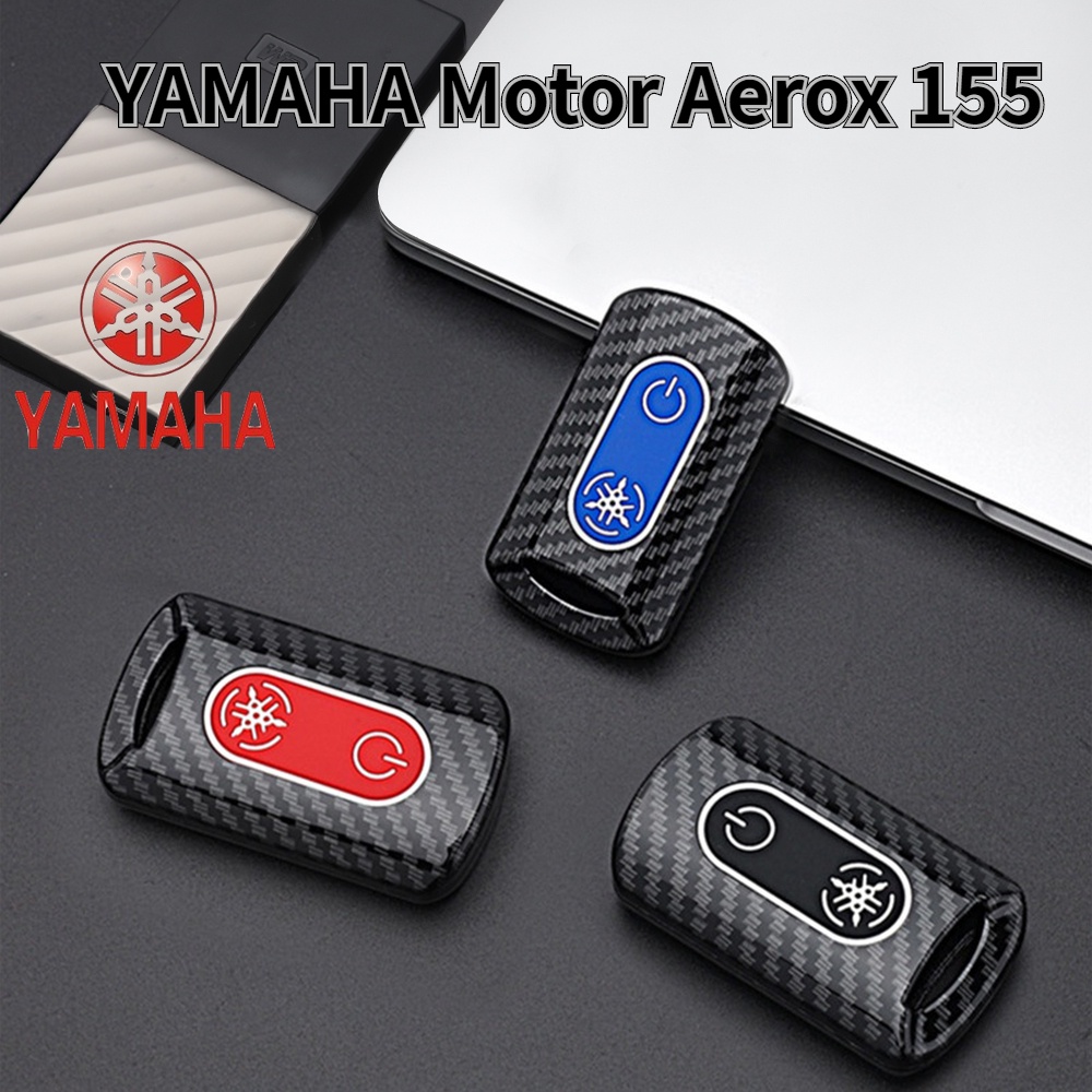 Vỏ Bọc Chìa Khóa Abs 2 Nút Cho Yamaha Motor AEROX 155 NVX155 XMAX300 NVX Mx 55 QBIX JAUNS Yamaha Nmax Yamaha Nmax 2021 2022 NVX QBIX AEROX