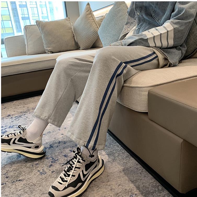 NRVP Quần Thể Thao Dài Dáng Rộng Phong Cách Thời Trang Hàn Quốc