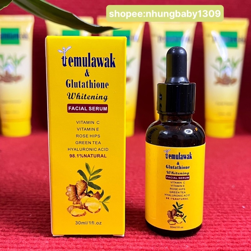 Serum Temulawak trắng da