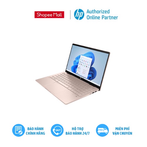 [Mã ELHP3TR giảm 12% đơn 500K] Laptop HP Pavilion X360 14-ek0055TU (6L293PA)/ Gold/ Intel Core i7-1255U / 512GB SSD