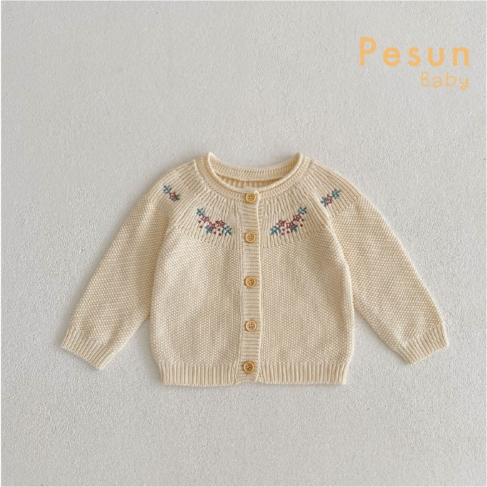 Áo Khoác Len Thu Đông Cho Bé 0-3 Tuổi