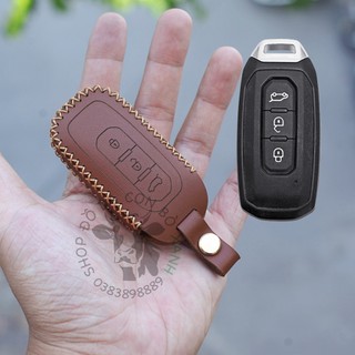 bao da chìa khoá Ford Territory 2022 2023 Teritory handmade da thật 009