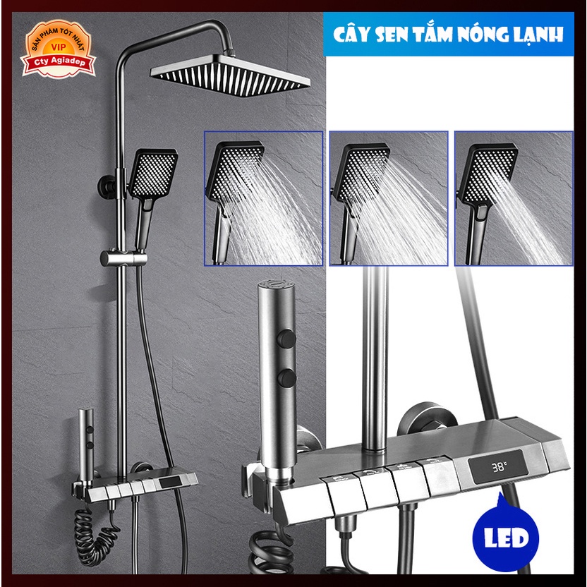 Cây sen tắm nhiệt độ siêu xịn HVMMA ITALIA (đời mới Mẫu A)