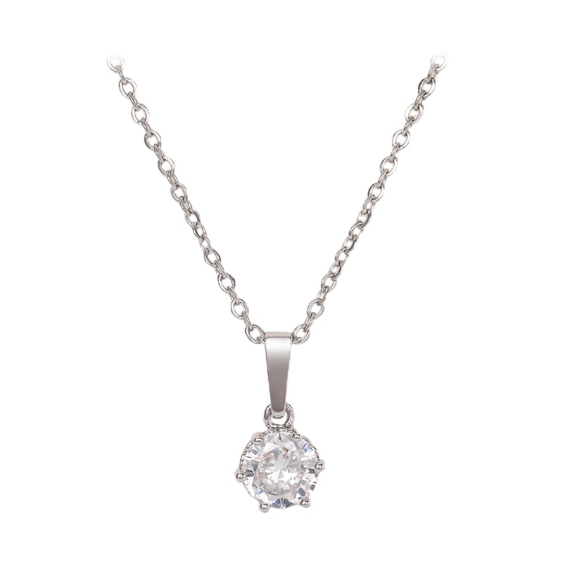 Vòng cổ 6 Móng Đính Đá Zircon Sang Trọng Cho Nữ