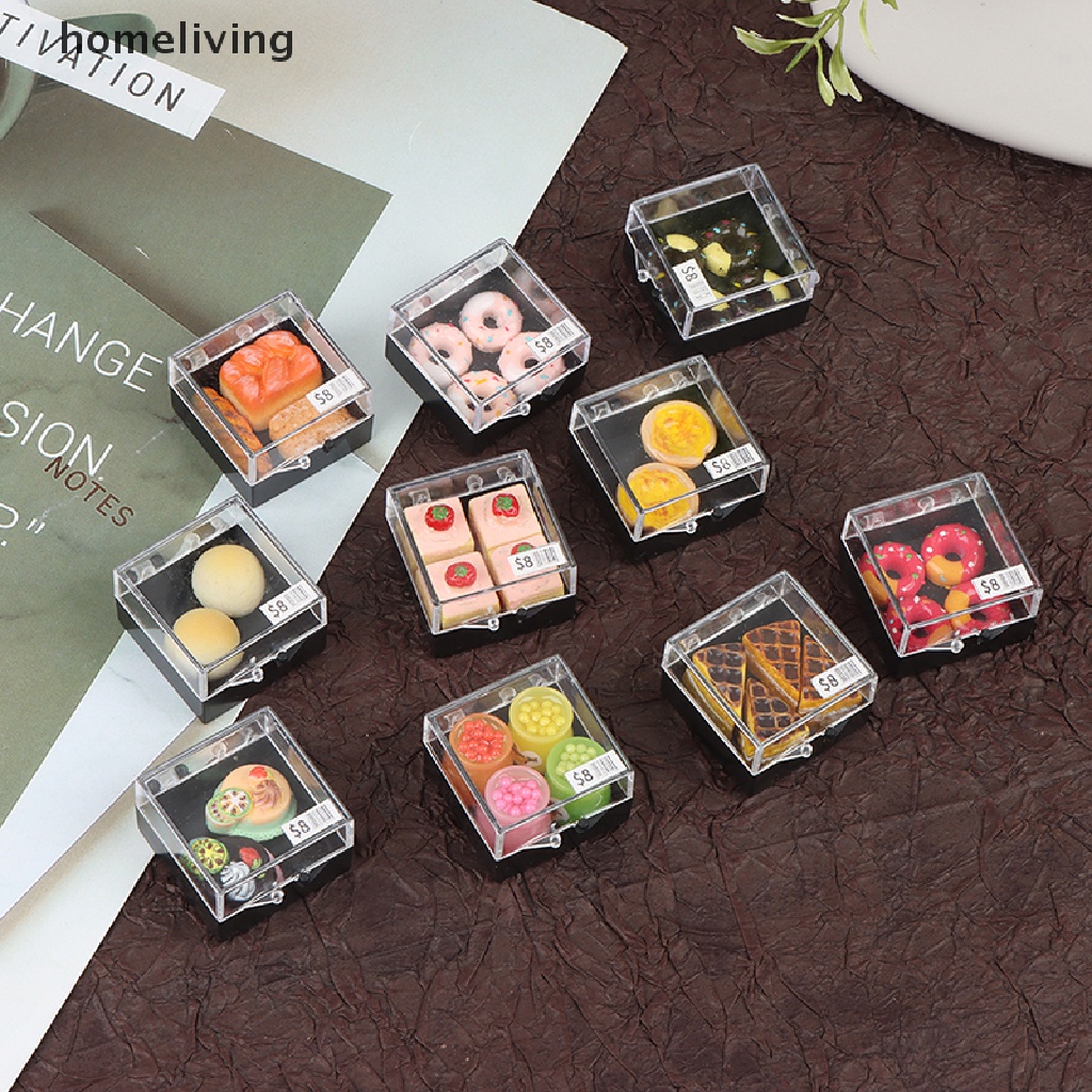 Mô Hình Bánh Tráng Miệng Tỉ Lệ 1: 12 Trang Trí Nhà Búp Bê