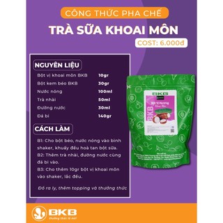 Bột vị pha trà sữa - BKB - gói 1kg (KHÔNG PHẢI BỘT PUDDING)