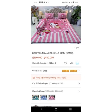 DRAP THUN LẠNH 5D M4 1 ga 2 áo gối