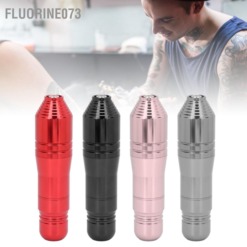 [Hàng Sẵn] Máy xăm quay 1V Khởi động hợp kim nhôm Động cơ mạnh mẽ lót Shader hình【Fluorine073】