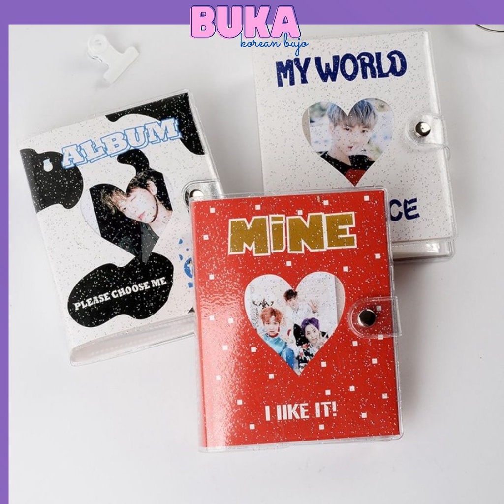 Album Ảnh Mini Dễ Thương - Cho Ảnh Thẻ Polaroid KPOP LOMO 3 inch Fuji Instax và danh thiếp SMA