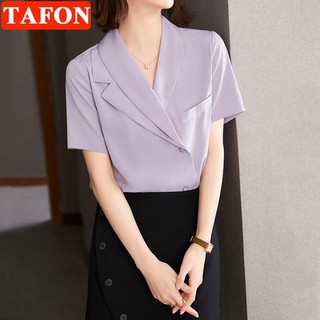 Áo khoác blazer nữ vải voan màu trơn thời trang