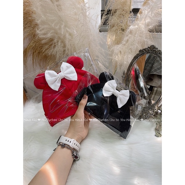 mũ turban yếm cho bé