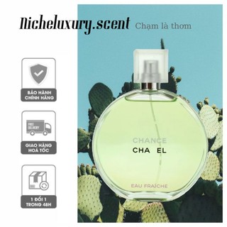 🅽🅸🅲🅷🅴 - nước hoa cho nữ 𝓒𝓱𝓪𝓷𝓬𝓮 eau fraiche edt - 10ml