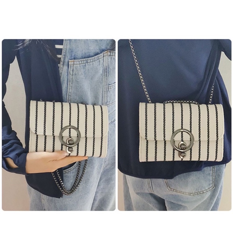 Túi Đeo Chéo Nữ Thời Trang, Deo Vai, Kẹp Nách Khoá Tròn Cao Cấp , Sang Chảnh GL70