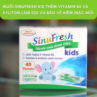 Chính hãng muối rửa mũi sinufresh kids rửa mũi xoang cát linh cho trẻ em - ảnh sản phẩm 3