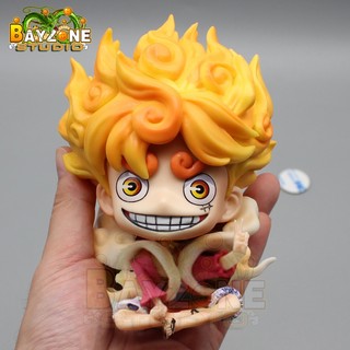 Mô hình chibi luffy gear 5 chất chất - mô hình one piece