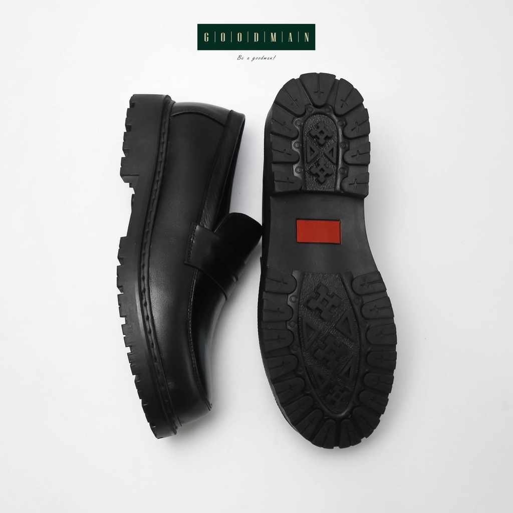 Giày tây tăng chiều cao form hầm hố trẻ trung GOODMAN Chunky loafer GM LC-Đ