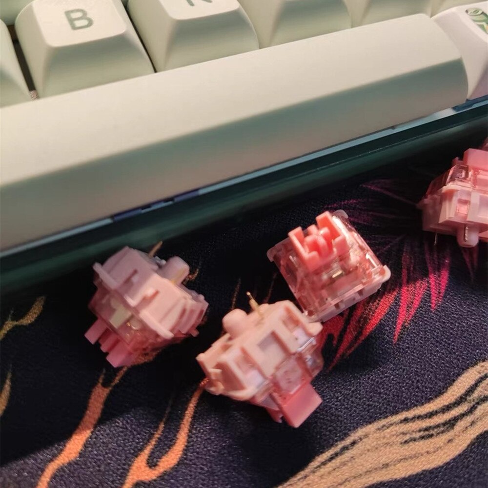 Bộ 4 / 10 / 30 Công Tắc Tuyến Tính V4 53g Chuyên Dụng Cho Bàn Phím Cơ Chơi Game