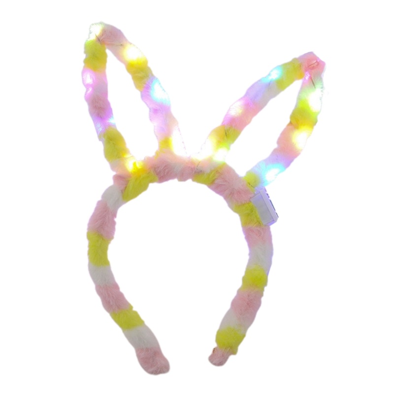 Băng Đô Tai Thỏ Có Đèn Led