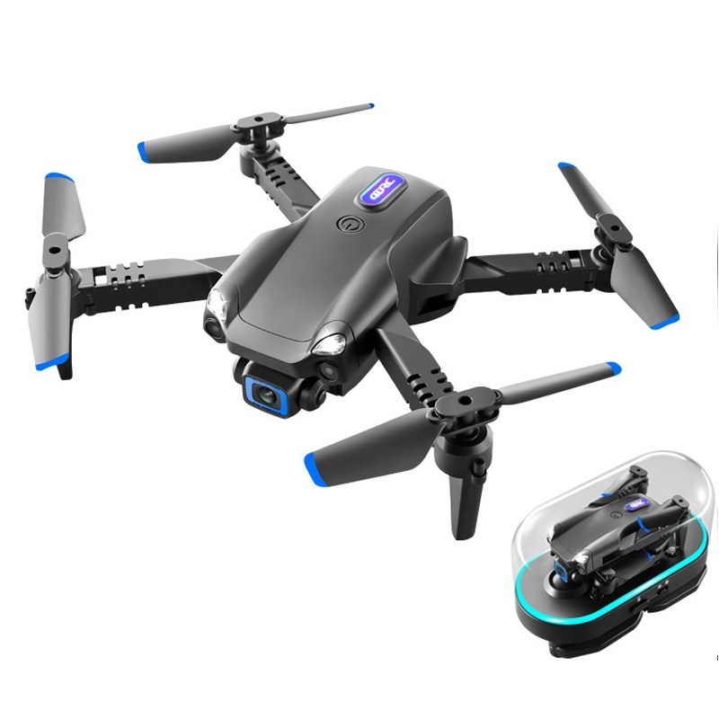 Máy Bay Điều Khiển Từ Xa V20 Wifi FPV Mini Chuyên Nghiệp Có Đèn LED 6K camera Kép / Ống Kính Kép 4K