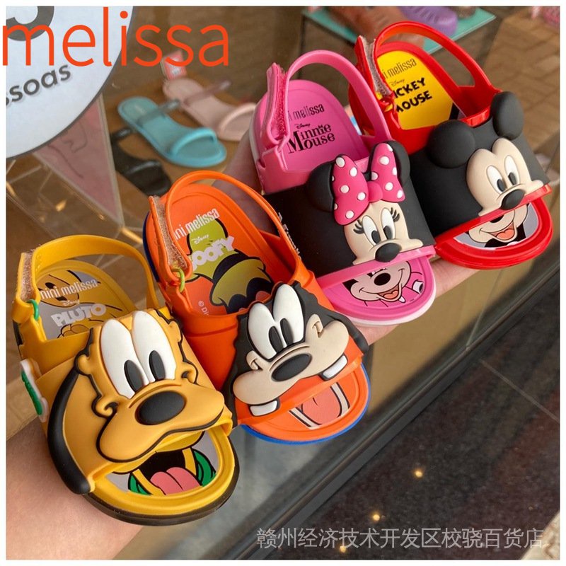 Sandal Họa Tiết Mickey Minnie Xinh Xắn Theo Phong Cách 2021Mega