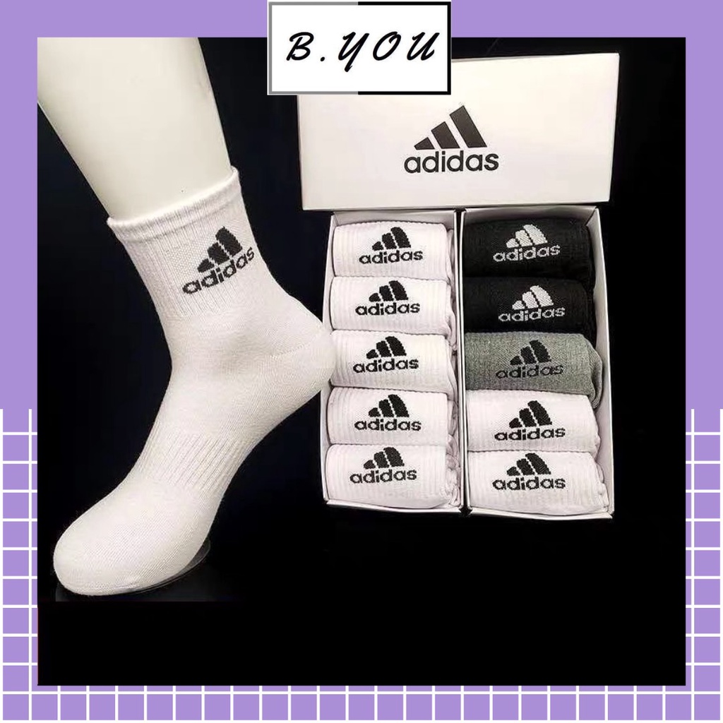 Tất thể thao unisex nam nữ cổ lửng phong cách trẻ trung chất liệu thoáng mát, thấm mồ hôi