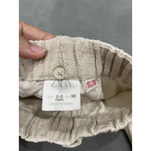 Quần auth Zara bé gái bé trai size 2-3y used