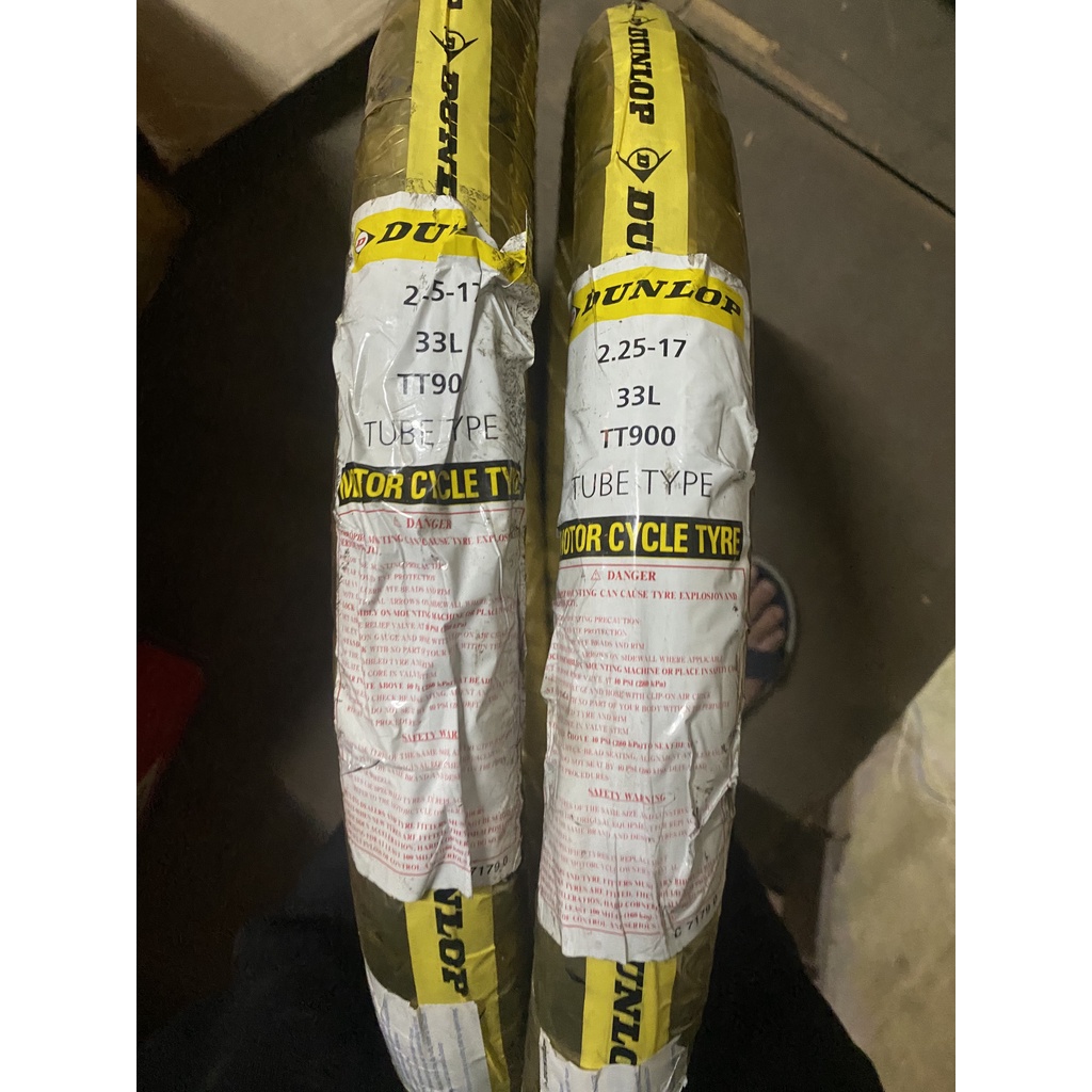 Lốp Dunlop TT900 2.25-17, 2.50-17 Wave,Dream,Future Neo,