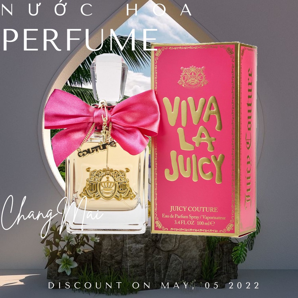 Nước hoa Juicy Couture Viva La Juicy 10ml EDP Spray / Chuản authentic (5ml/10ml/20ml)