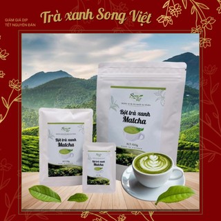 Matcha Trà xanh pha chế, làm bánh Song Việt
