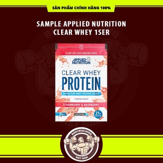 Combo 15 sample applied nutrition-chính hãng-clear whey tăng cơ nhanh clear whey protein