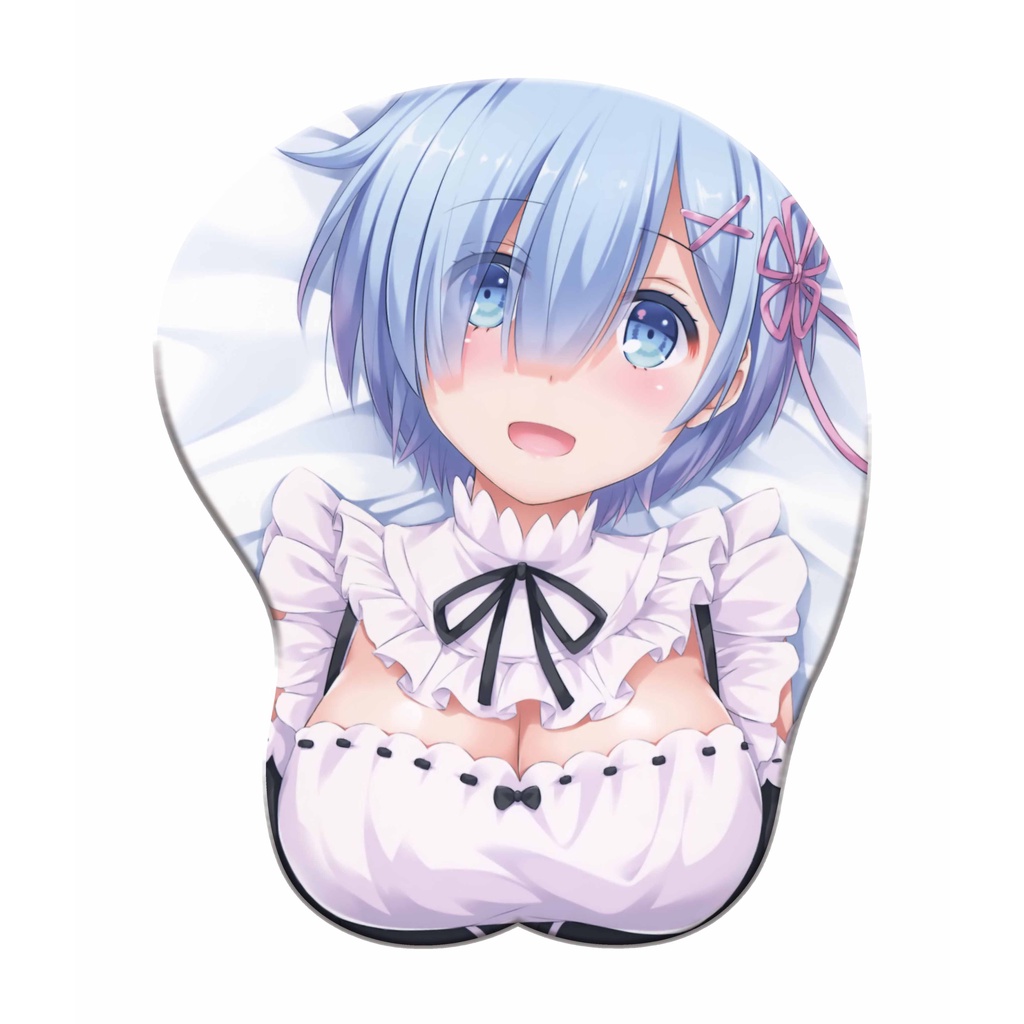 Genshin Impact 3D Mouse Pad Pretty Derby Anime FATE New Azur Lane 3D Tohsaka Rin RE0 ACGN Raiden Shogun shadow Game Keqing Soft Pad Tifa Lockhart Custom The Quintessential Quintuplets Beauty Kitagawa Marin NieR:Automata