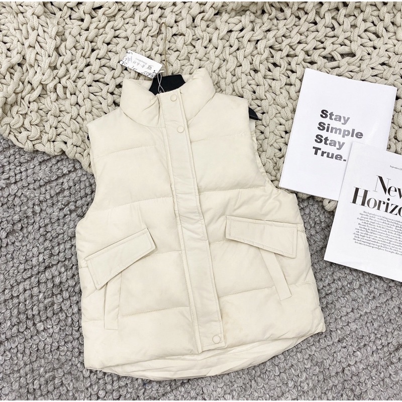 Áo ghile phao 3 màu