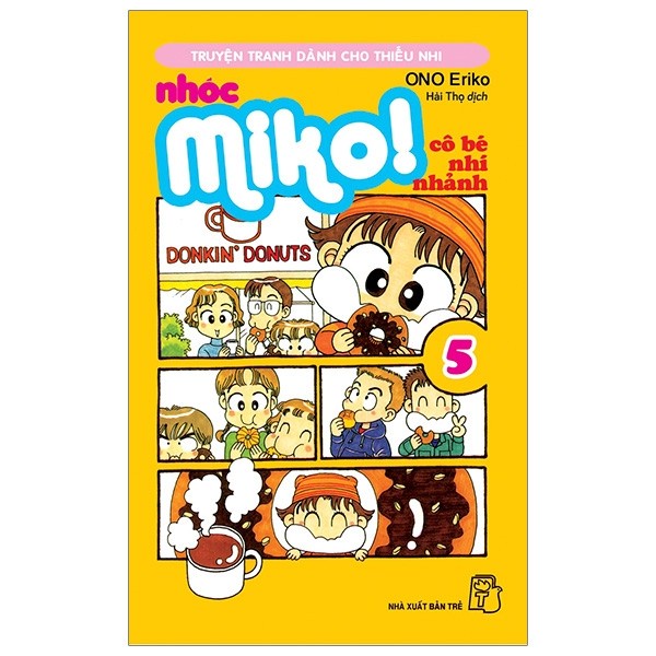 Sách - Nhóc Miko! Cô Bé Nhí Nhảnh - Tập 5 - ONO Eriko