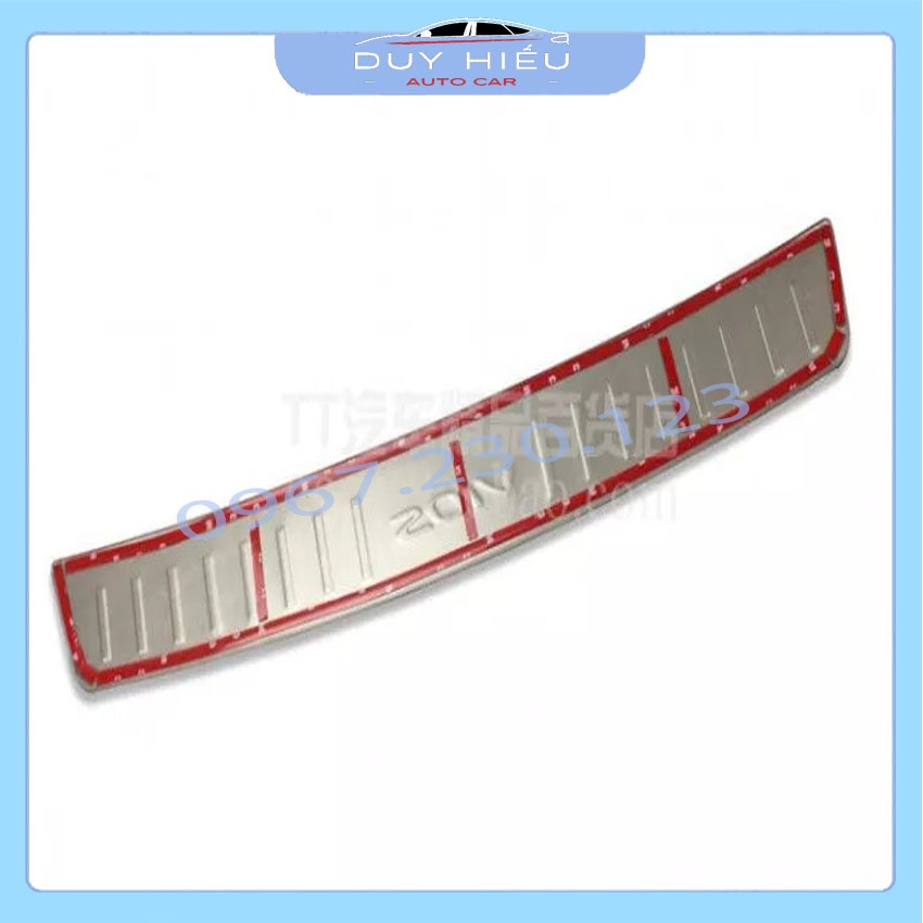 Chống trầy cốp ngoài Vios 2014-2018 inox