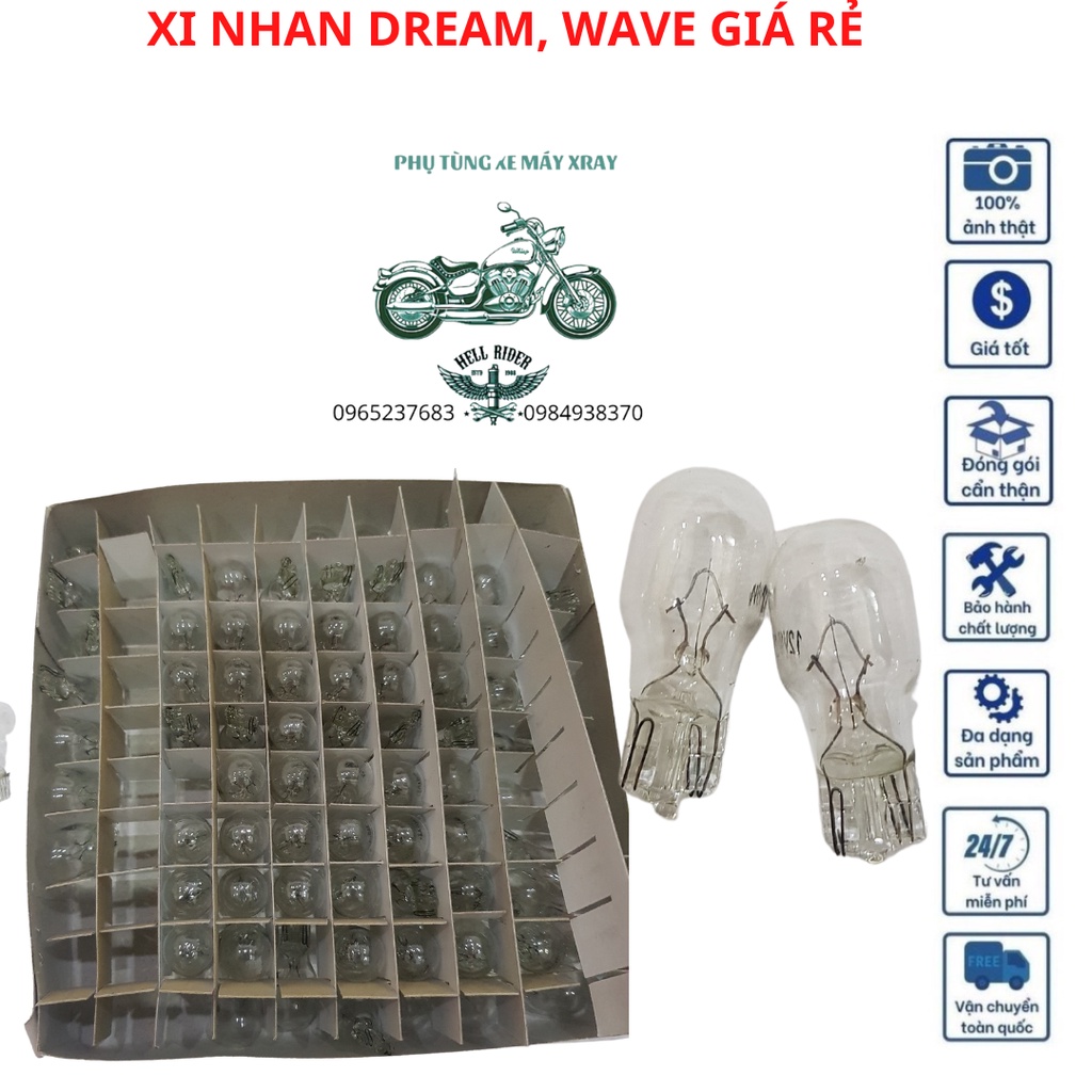 Bóng Xi nhan, đồng hồ, Dream, wave , jupiter giá rẻ.