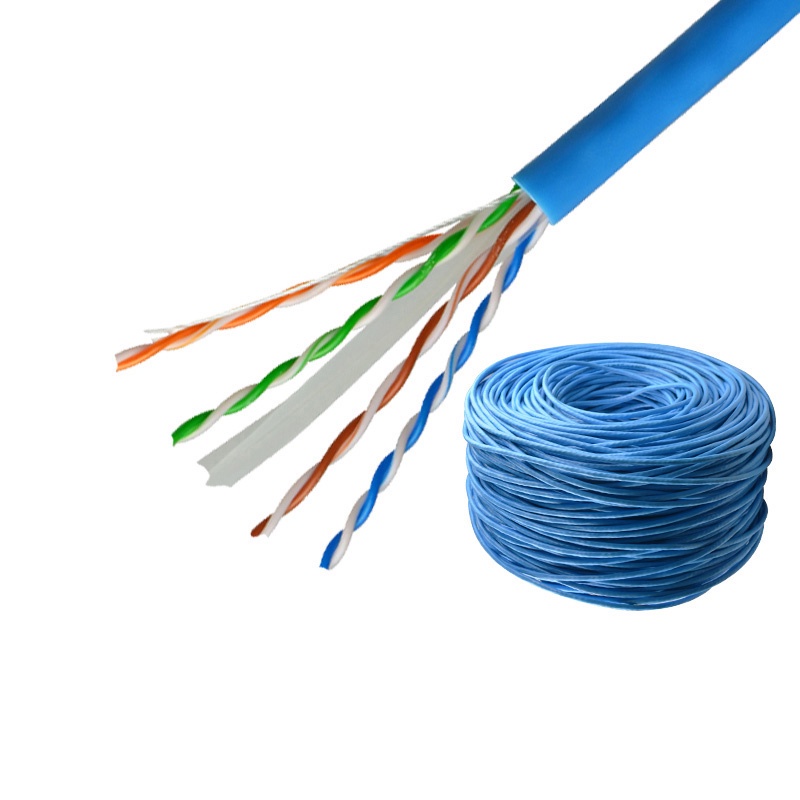 Dây Cáp Internet Cat6E AMP Chính Hãng Ruột Đồng Chống Nhiễu Gigabit băng thông cao