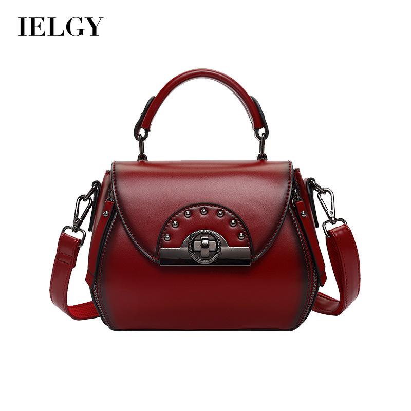 Túi Đeo Chéo Đính Đinh Tán Chống Mài Mòn Phong Cách Cổ Điển Cho Nữ