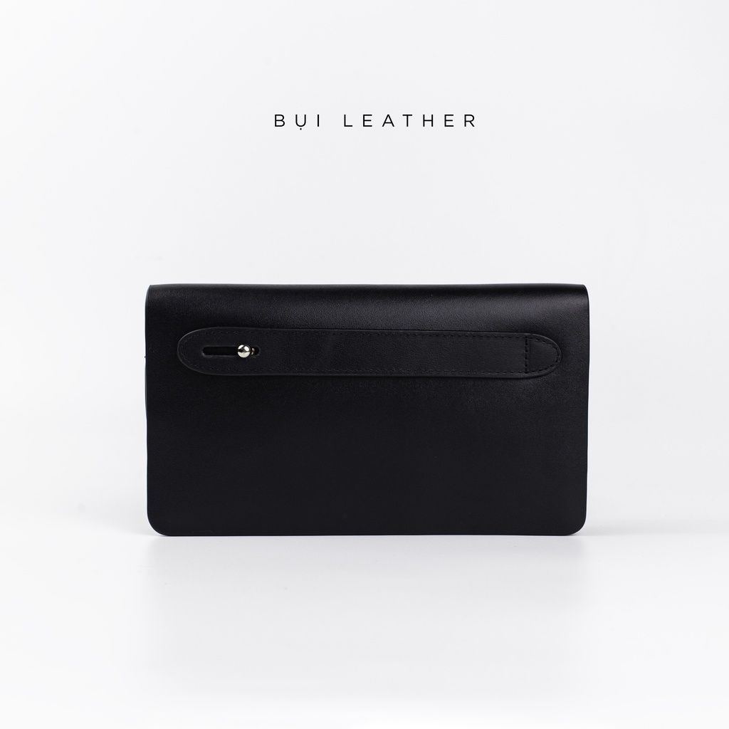 Ví dài nam Bụi Leather C104 da bò mill cao cấp