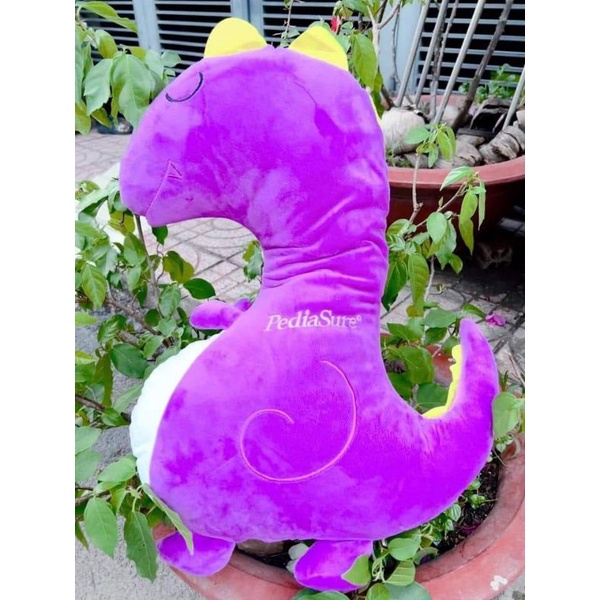 Gối ôm khủng long quà tặng từ pediasure