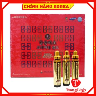 Tinh chất đông trùng hạ thảo hàn quốc Bio chính hãng, hộp đỏ 20 ống - Tăng thể lực, phòng ung thư - thuylinh