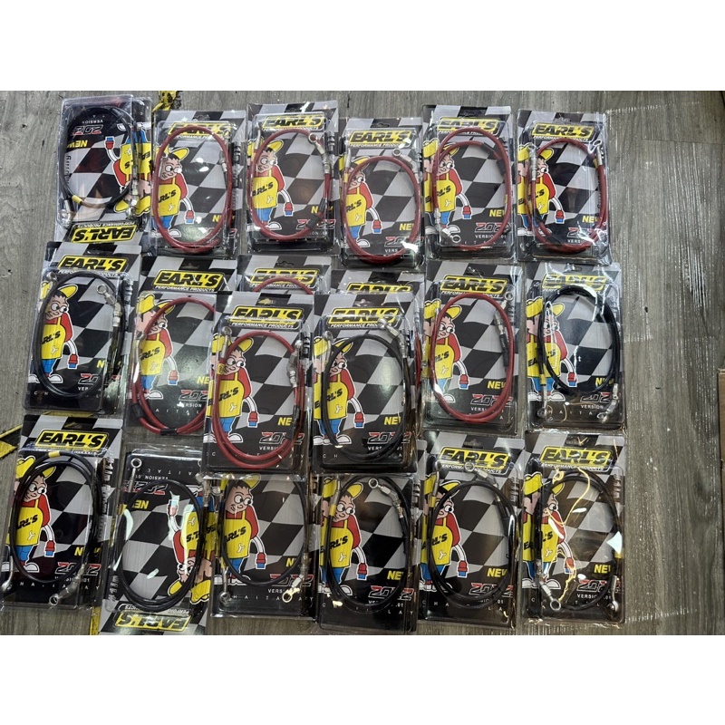 Dây dầu Earl's bấm đầu inox 45 độ