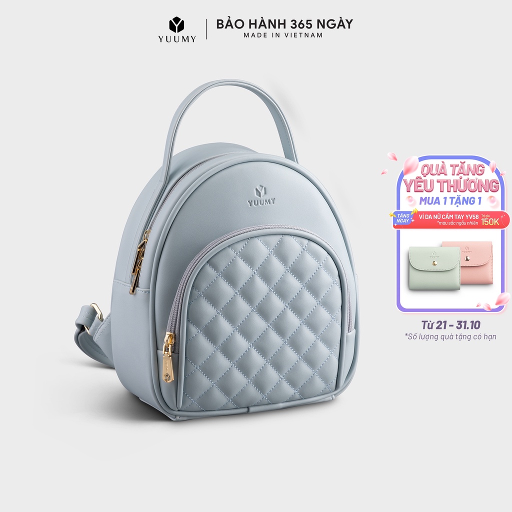 Balo nữ Yuumy YBA64 cỡ nhỏ thiết kế đơn giãn thời trang dành cho nữ