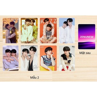Sét 8 card bo góc zenunew 2 mặt