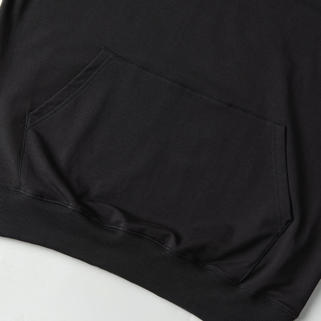 Áo nỉ da cá Hoodie Unisex dáng Basic form rộng nam nữ kiểu Essentials màu Xám chì Local brand Blue Blooded