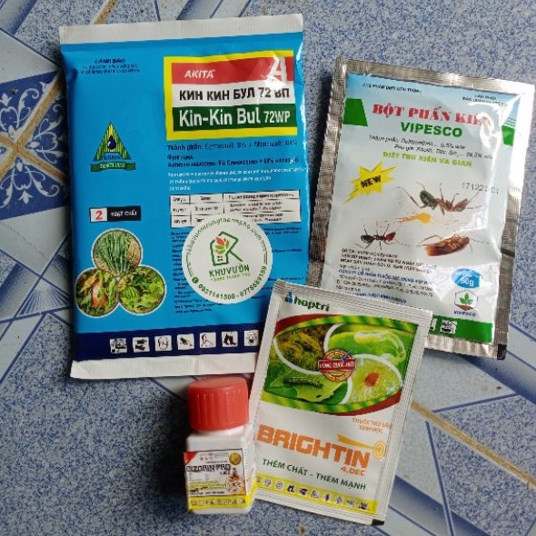 Combo bảo vệ cây trồng khỏi nấm bệnh và côn trùng